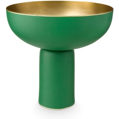 Afbeelding van Pip Studio Serveerschaal Metaal 23 x 24 cm Groen