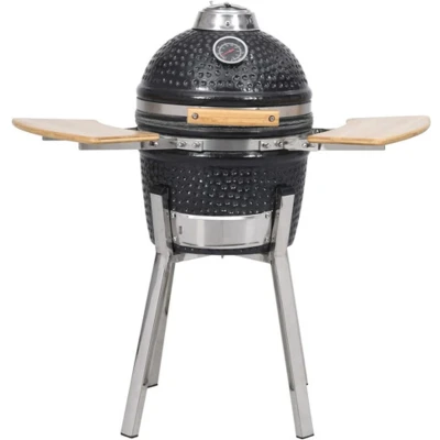 Afbeelding van VD Black Edition 81 cm Kamado Keramische Barbecue