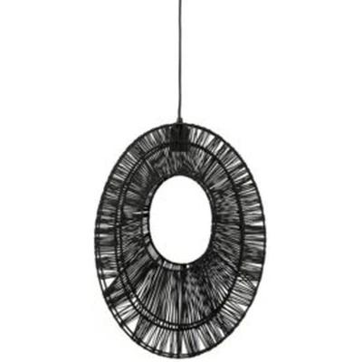 Afbeelding van Ovo hanglamp zwart 1 stuk modern design