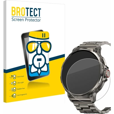 Afbeelding van BROTECT AirGlass kogelwerende glasfolie, Smartwatch beschermfolie, Transparant