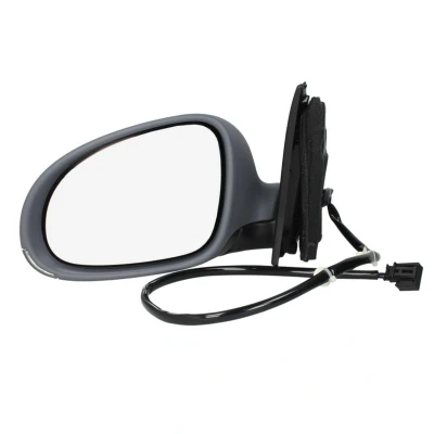 Afbeelding van Buitenspiegel Tyc 337 0158 Links Met grondlaag voor elek. spiegelverstelling, Bol vormig, Te verwarmen VOLKSWAGEN: Jetta 3, Golf 6, 5