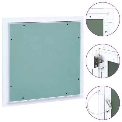 Afbeelding van Toegangspaneel met aluminium frame en gipsplaat 400x400 mm