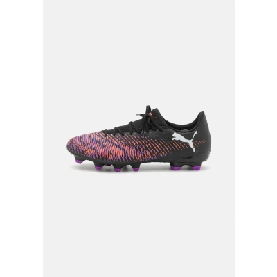 Afbeelding van Puma Future 8 PLAY FG/AG Voetbalschoenen met kunststof noppen, Heren, Maat: 48.5, Black/white/glowing red Kunststof/ textiel