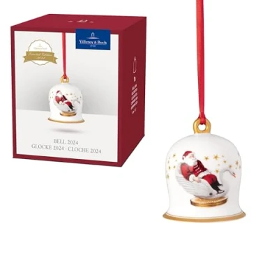 Afbeelding van Villeroy &amp; Boch Jaarklokje Kersthanger 7 Cm Multicolor