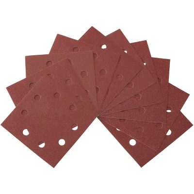Image de DEWALT DT3021 QZ papier de verre 1/4 115x115mm perforé velcro grain 60 (10 pcs)