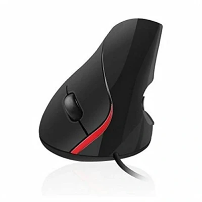 Afbeelding van Ergonomische Optische Muis Ewent EW3156 1000 dpi USB Zwart Rood/Zwart
