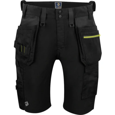 Afbeelding van ProJob 5558 STRETCHSHORT MET SPIJKERZAKKEN 645558 Zwart