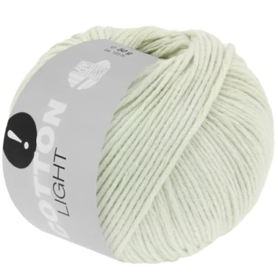Afbeelding van LANA GROSSA Cotton Light Multifile katoenmix, handbreigaren, 50% katoen, polyacryl, 50 g wol voor breien en haken, 123 m