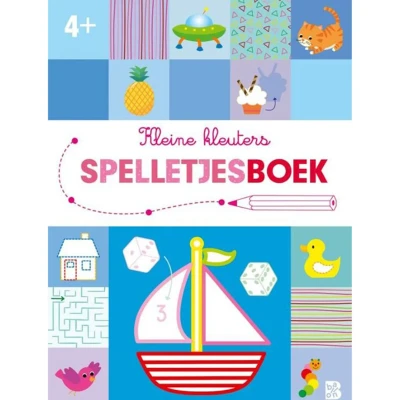 Afbeelding van Uitgeverij ballon kleine kleuters spelletjesboek 4+