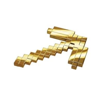 Afbeelding van Disguise Minecraft Gold Slick 14144 puntige houweel, 50 cm