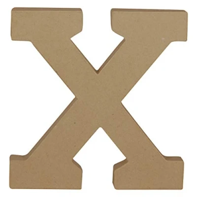 Afbeelding van Decopatch Letter 20 cm Papier marche X