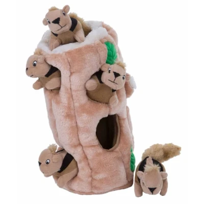 Afbeelding van Outward Hound puzzel voor honden pluche eekhoorn &#039;hide and seek&#039;, XL