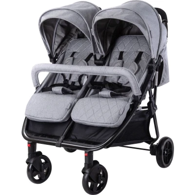 Afbeelding van Lorelli Duo Cool Grey Duowagen incl. Luiertas 1002154 2386