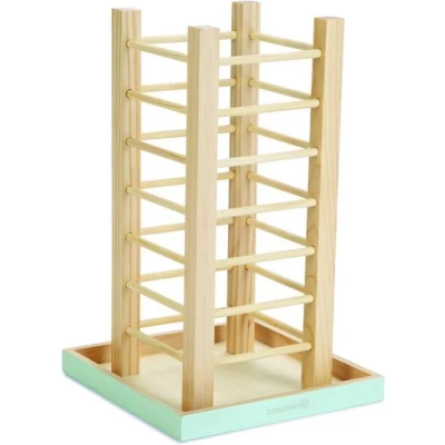Afbeelding van Beeztees houten hooicontainer Denga Mint Knaagdier