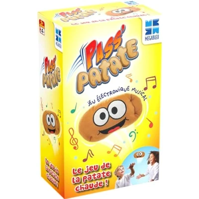 Afbeelding van Megableu 678153, warme aardappelpas voor binnen en buiten, muziek, gezelschap, grappig spel fysieke activiteit, speelgoed kinderen vanaf 4 jaar