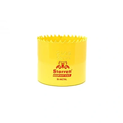 Afbeelding van Starrett HSS Bimetalen gatenzaag FCH0216 kobalt snel snijden voor zachte platen, hout, kunststof, verschillende materialen 52 mm