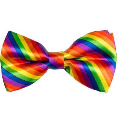 Afbeelding van Boland Vlinderstrik Regenboog Multi Volwassenen Mannen Pride