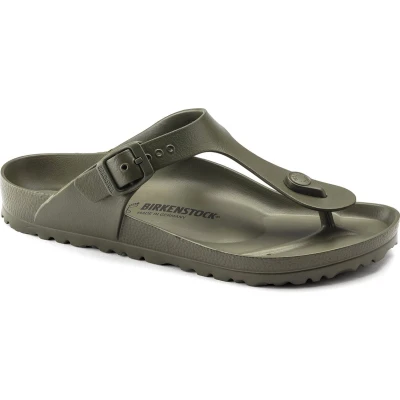 Afbeelding van Birkenstock Gizeh Teensandalen, Maat: 38, Khaki Kunststof