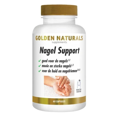 Afbeelding van Golden Naturals Nagel Support (60 vegetarische capsules)