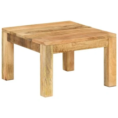 Afbeelding van vidaXL Salontafel 55x55x35 cm massief mangohout