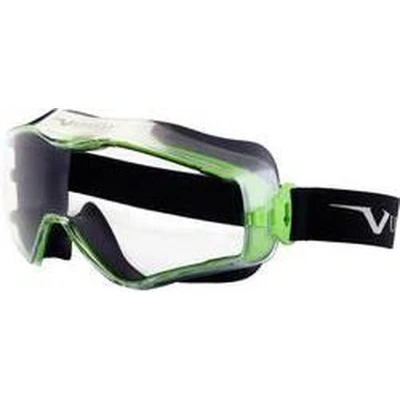 Afbeelding van Univet 6X3 00 Stofbril Incl. Anticondens Bescherming Uv Zwart Groen Din En 166 170 172
