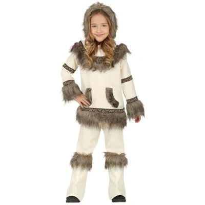 Afbeelding van Fiestas Guirca Kostuum Eskimo (7 9 jaar)
