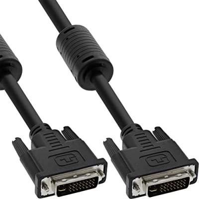 Afbeelding van InLine 17791 DVI I kabel (digitaal/analoog, 24+5, stekker op stekker, Dual Link, 1,8 m)