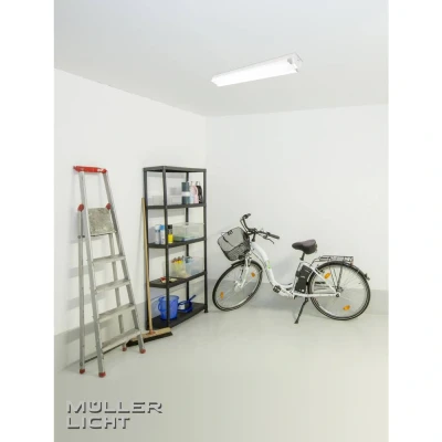 Afbeelding van Müller Licht Led Batten Dubbel 90cm Basic 40w 4000k LEDdirect.nl