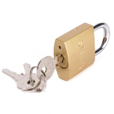 Afbeelding van Stahlex Hangslot 32 mm Inclusief 3 Sleutels Voor Garagedeuren en Meer!
