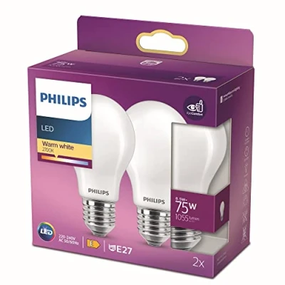 Afbeelding van Philips Lamp A vorm LED 8,5 W Warm wit