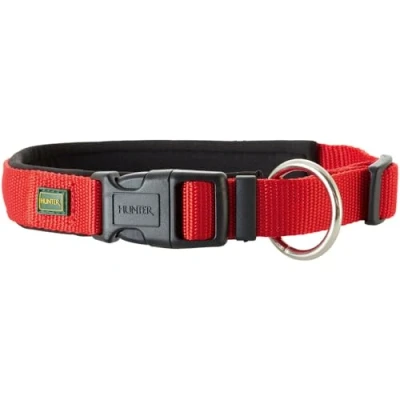 Afbeelding van Hunter Hondenhalsband Neopreen Vario Plus Rood