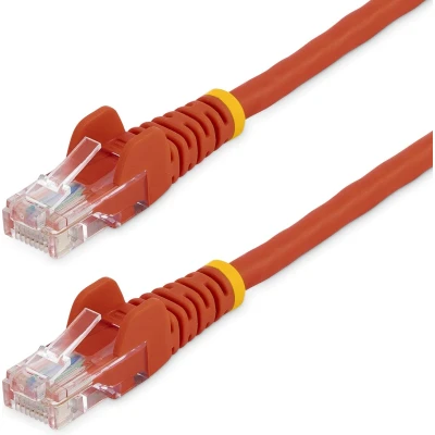 Afbeelding van Startech 45PAT3MRD Cat 5 UTP kabel RJ45 3 m Rood