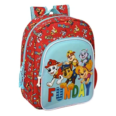 Afbeelding van Kinderrugzak The Paw Patrol Funday Rood Licht Blauw (26 x 34 11 cm)
