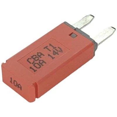 Afbeelding van Hansor CBA1 1014 Zekeringautomaat standaard vlakzekering 10 A Rood 1 stuk(s)