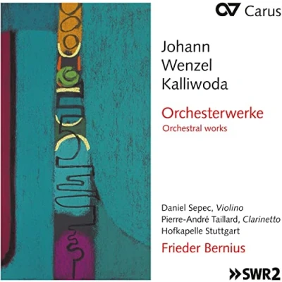 Afbeelding van Daniel Sepec, Pierre André Taillard, Hofkapelle Stuttgart, Frieder Bernius Kalliwoda: Orchestral Works (CD)