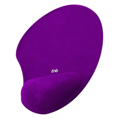 Afbeelding van TNB Ergo Design muismat met polssteun van gel, violet