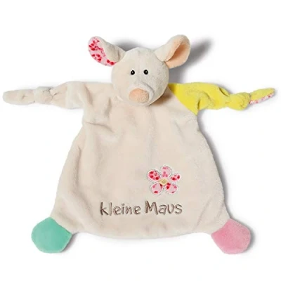 Afbeelding van Nici Knuffeldoekje Mouse 27,7 X 12 8 Cm Pluche Beige