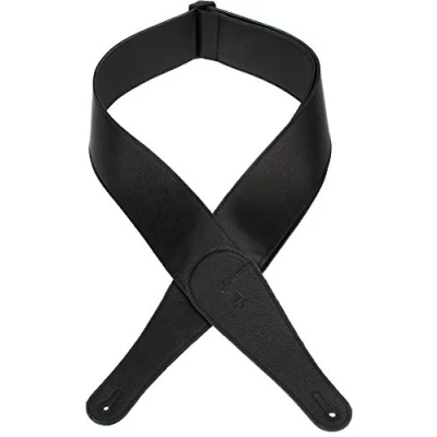 Image de Levy&#039;s Leather Sangle extra large cuir pleine fleur black