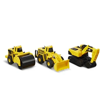 Afbeelding van Caterpillar Voertuig van metaal, 82274, zwart