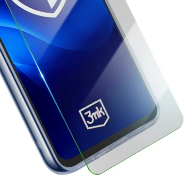 Afbeelding van 3mk, Siliconen hoesje voor Xiaomi Redmi 14C met schokbestendig gehard glas, Transparant