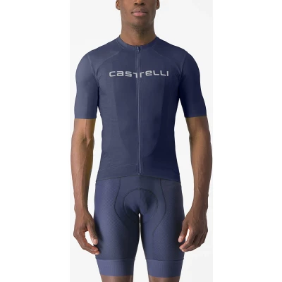 Afbeelding van Fietsshirt Castelli Prologo Lite maat Xxl Blauw