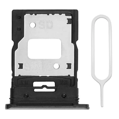 Afbeelding van MMOBIEL Dual Sim Kaart Houder voor Xiaomi Mi 11 Lite 5G Incl. Pin Zwart