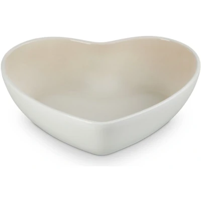 Afbeelding van Le Creuset Serveerbowl In Hartvorm Meringue 2,9l