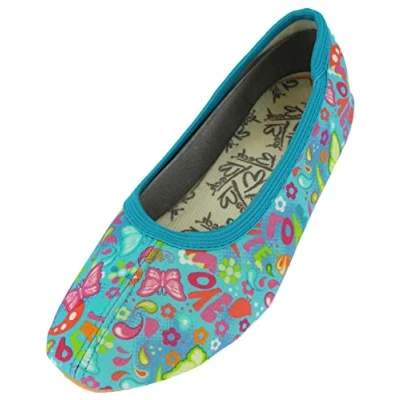 Afbeelding van Beck Gymnastik Spring Ballerina&#039;s voor kinderen, Maat: 30, Multicolor Katoen