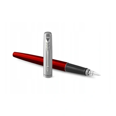 Image de PARKER Jotter Originals Stylo plume, rouge, Plume moyenne, sous blister