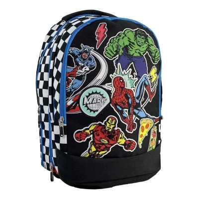 Afbeelding van Schoolrugzak The Avengers Zwart 31 x 14 41 cm