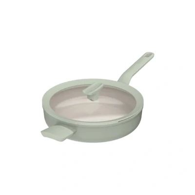 Afbeelding van LEO RECYCLED Sauteerpan antikleef met deksel Balance Sage 26cm