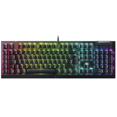 Afbeelding van Razer BlackWidow V4 X Gaming Toetsenbord Mechanisch Zwart AZERTY Groene Switch