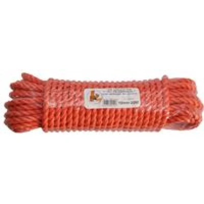 Afbeelding van Ledent polypropyleen touw 10mm 20m oranje
