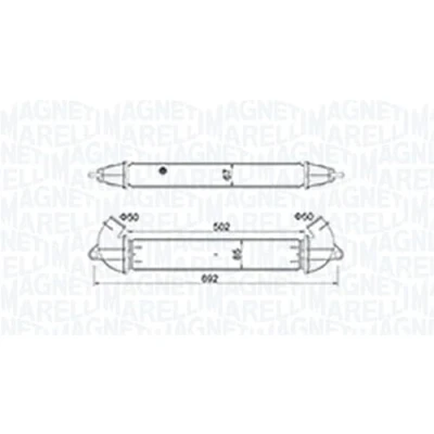 Afbeelding van Magneti Marelli Interkoeler 351319204610